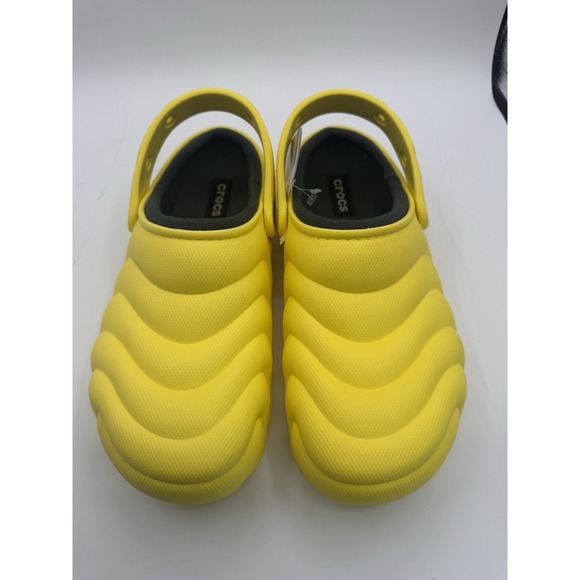 Crocs Classic Lined Overpuff Clogs Cyber Yellow 210059-77J Mens Size 12 - Picture 5 of 9